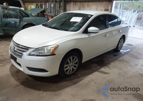 2014 Nissan Sentra Fe+ S from USA, damaged, VIN 3N1AB7APXEY257377